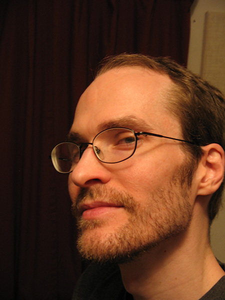 John Bonnell looking awesome for the camera.
