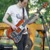 John Bonnell filling the air with some melodic bass lines